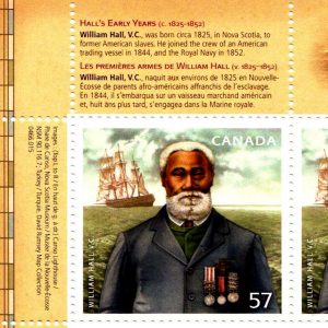 William Hall Postage Stamp (Black HIstory In Its Own Words)